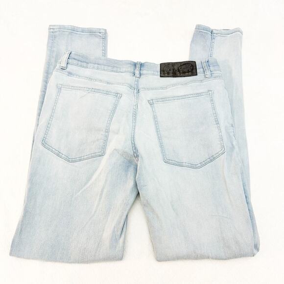 Cheap Monday Tight Pale Bllue Light Wash Skinny Denim Jeans Size 34 x 32 - Picture 5 of 9